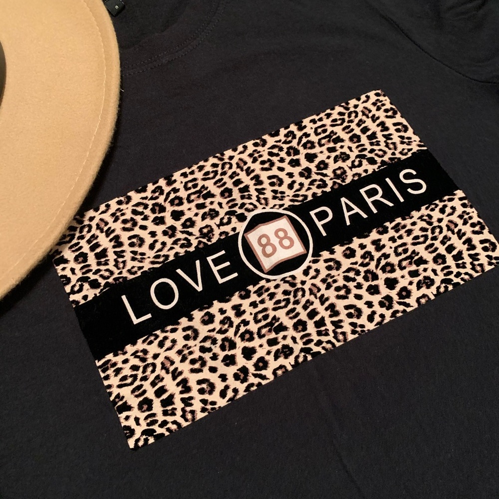 Leopard Graphic Tee